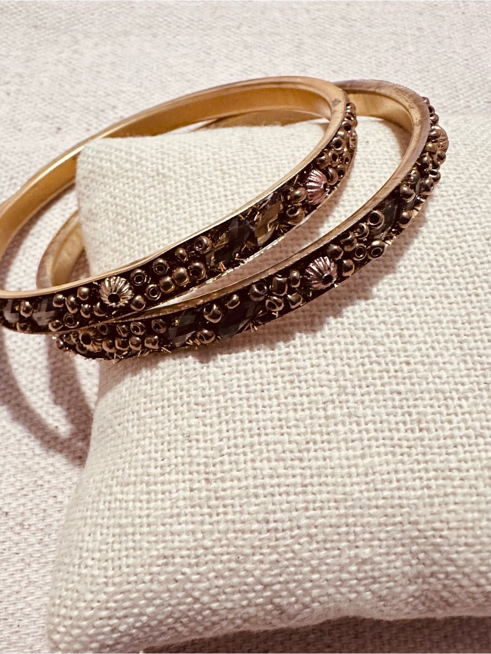 Vintage | Bracelet | Green & Gold Bracelet
